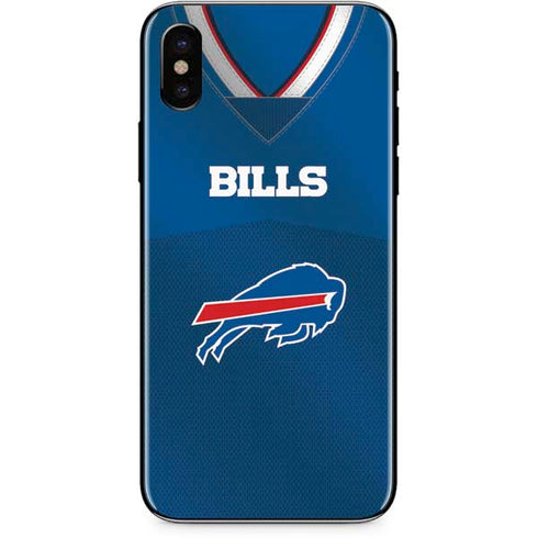 NFL Buffalo Bills Team Jersey iPhone XS Skin