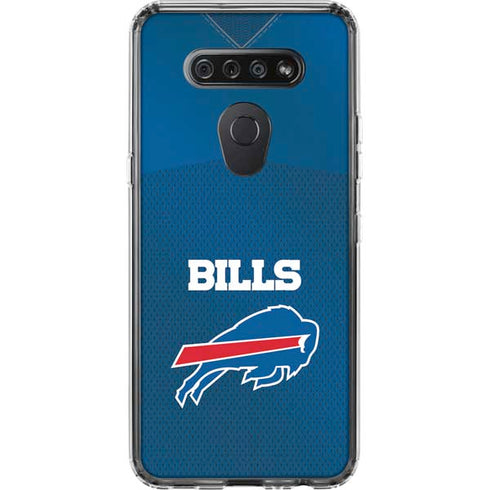 NFL Buffalo Bills Team Jersey LG K51/Q51 Clear Case