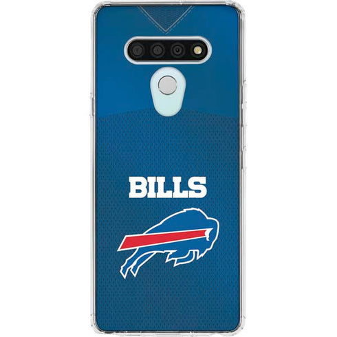 NFL Buffalo Bills Team Jersey LG Stylo 6 Clear Case
