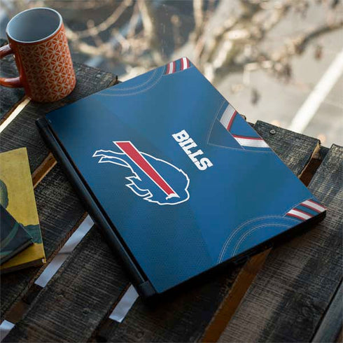 NFL Buffalo Bills Team Jersey MSI GS65 Stealth Laptop Skin