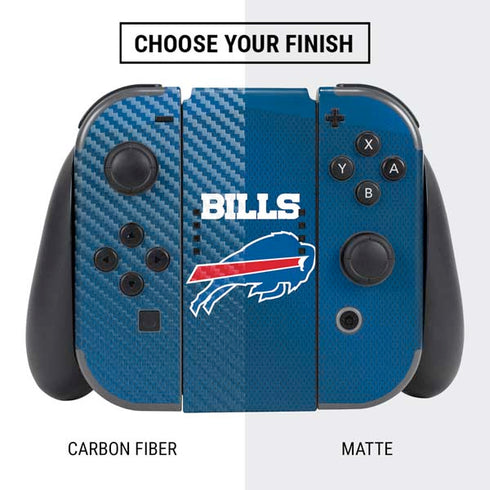 NFL Buffalo Bills Team Jersey Nintendo Switch Bundle Skin