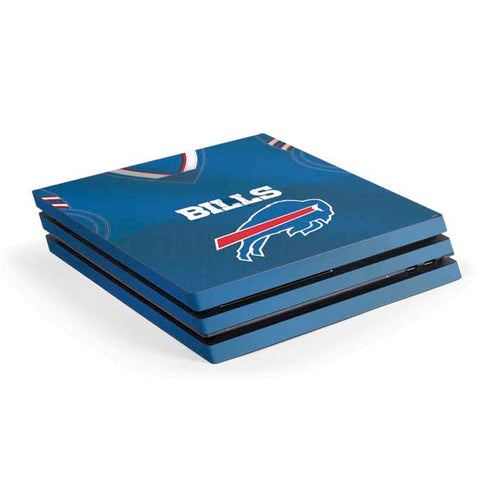 NFL Buffalo Bills Team Jersey PS4 Pro Console Skin