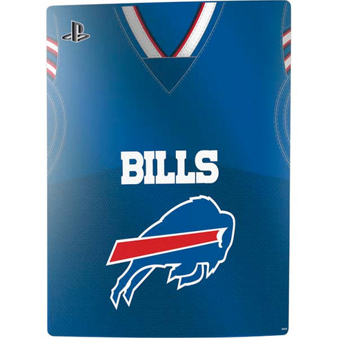 NFL Buffalo Bills Team Jersey PS5 Digital Edition Console Skin