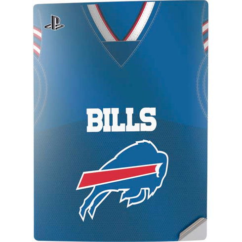 NFL Buffalo Bills Team Jersey PS5 Digital Edition Console Skin