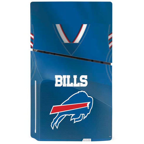 NFL Buffalo Bills Team Jersey PS5 Slim Disk Bundle Skin