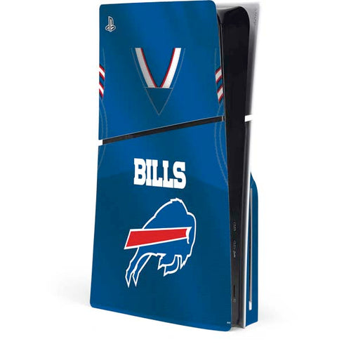 NFL Buffalo Bills Team Jersey PS5 Slim Disk Console Skin