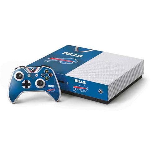 NFL Buffalo Bills Team Jersey Xbox One S Console and Controller Bundle Skin