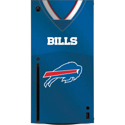 NFL Buffalo Bills Team Jersey Xbox Series X Console Skin