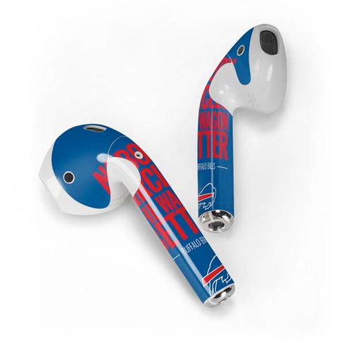 NFL Buffalo Bills Team Motto Apple AirPods Skin