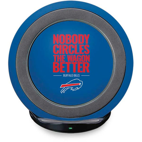 NFL Buffalo Bills Team Motto Fast Charge Wireless Charging Stand Skin