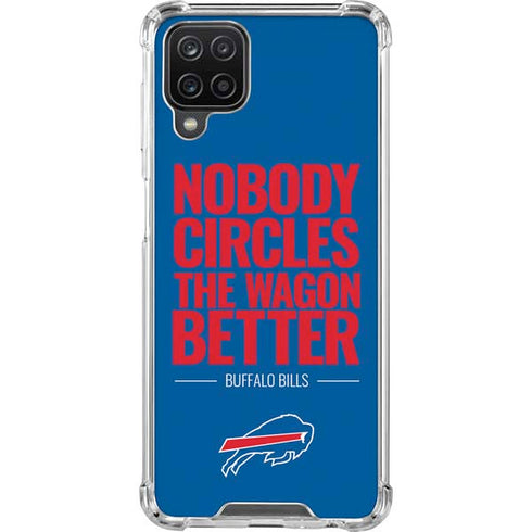 NFL Buffalo Bills Team Motto Galaxy A12 Clear Case