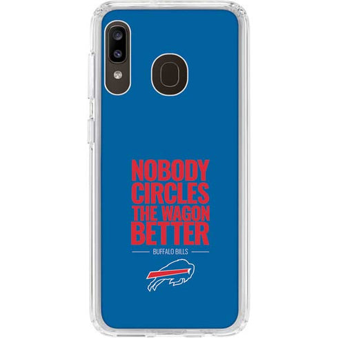 NFL Buffalo Bills Team Motto Galaxy A20 Clear Case