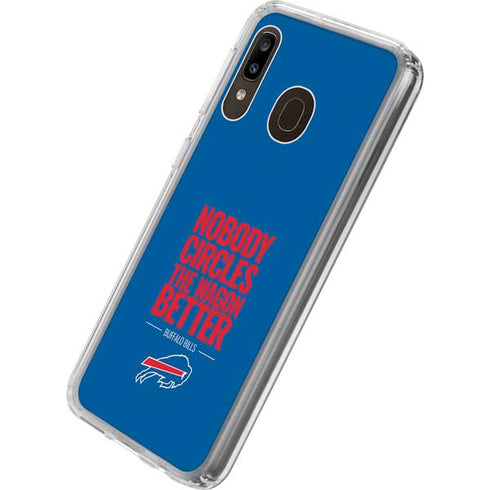 NFL Buffalo Bills Team Motto Galaxy A20 Clear Case