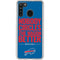 NFL Buffalo Bills Team Motto Galaxy A21 Clear Case