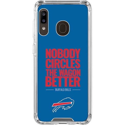 NFL Buffalo Bills Team Motto Galaxy A30 Clear Case