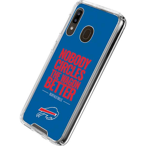 NFL Buffalo Bills Team Motto Galaxy A30 Clear Case