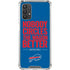NFL Buffalo Bills Team Motto Galaxy A32 5G Clear Case