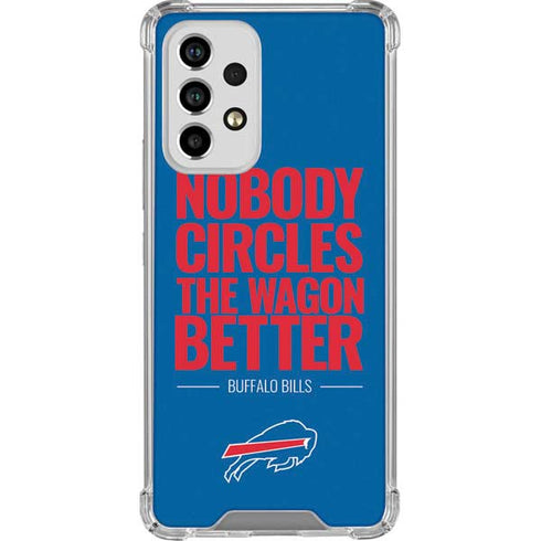 NFL Buffalo Bills Team Motto Galaxy A53 5G Clear Case