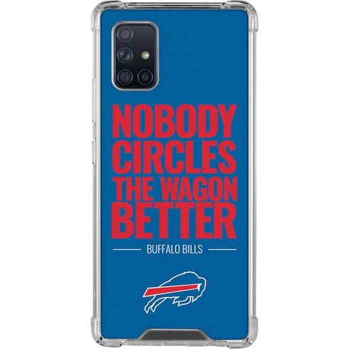 NFL Buffalo Bills Team Motto Galaxy A71 5G Clear Case