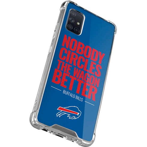 NFL Buffalo Bills Team Motto Galaxy A71 5G Clear Case