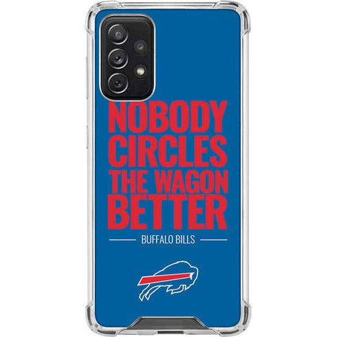 NFL Buffalo Bills Team Motto Galaxy A72 5G Clear Case