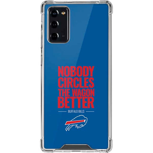 NFL Buffalo Bills Team Motto Galaxy Note20 5G Clear Case