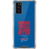 NFL Buffalo Bills Team Motto Galaxy Note20 5G Clear Case