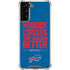NFL Buffalo Bills Team Motto Galaxy S21 Plus 5G Clear Case