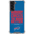 NFL Buffalo Bills Team Motto Galaxy S22 Clear Case