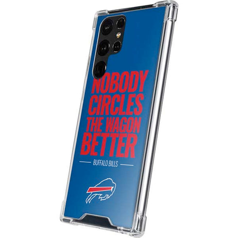NFL Buffalo Bills Team Motto Galaxy S22 Ultra Clear Case