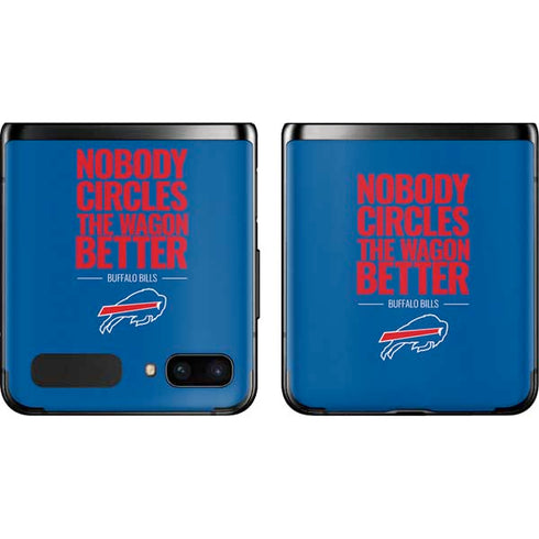 NFL Buffalo Bills Team Motto Galaxy Z Flip Skin