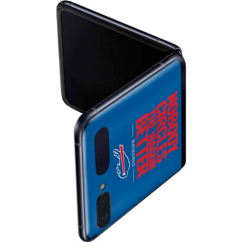 NFL Buffalo Bills Team Motto Galaxy Z Flip Skin