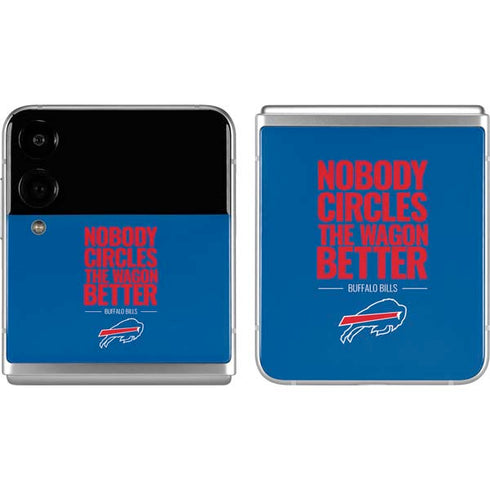 NFL Buffalo Bills Team Motto Galaxy Z Flip4 5G Skin