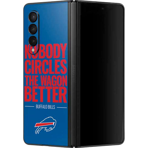 NFL Buffalo Bills Team Motto Galaxy Z Fold3 5G Skin