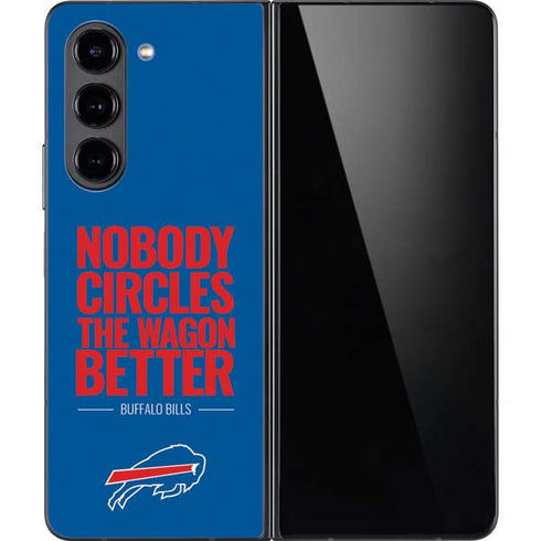 NFL Buffalo Bills Team Motto Galaxy Z Fold5 5G Skin