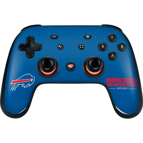 NFL Buffalo Bills Team Motto Google Stadia Controller Skin