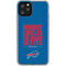 NFL Buffalo Bills Team Motto iPhone 11 Pro Clear Case