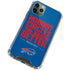 NFL Buffalo Bills Team Motto iPhone 11 Pro Max Clear Case
