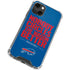 NFL Buffalo Bills Team Motto iPhone 13 Mini Clear Case