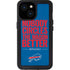 NFL Buffalo Bills Team Motto iPhone 13 Mini Waterproof Case