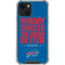 NFL Buffalo Bills Team Motto iPhone 14 Clear Case