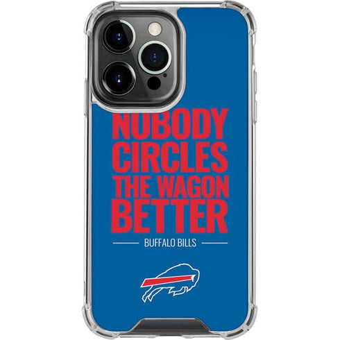 NFL Buffalo Bills Team Motto iPhone 15 Pro Clear Case