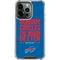 NFL Buffalo Bills Team Motto iPhone 15 Pro Clear Case