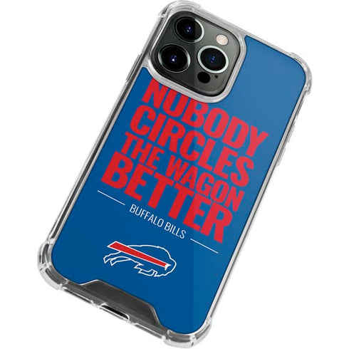 NFL Buffalo Bills Team Motto iPhone 14 Pro Clear Case