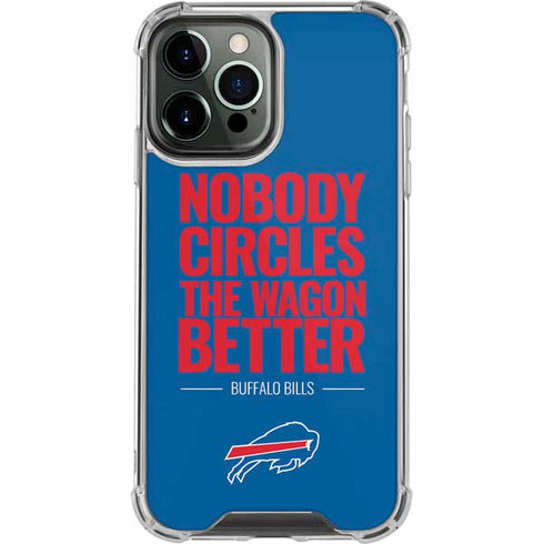 NFL Buffalo Bills Team Motto iPhone 15 Pro Max Clear Case