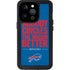 NFL Buffalo Bills Team Motto iPhone 14 Pro Waterproof Case