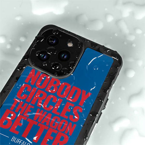 NFL Buffalo Bills Team Motto iPhone 14 Pro Waterproof Case