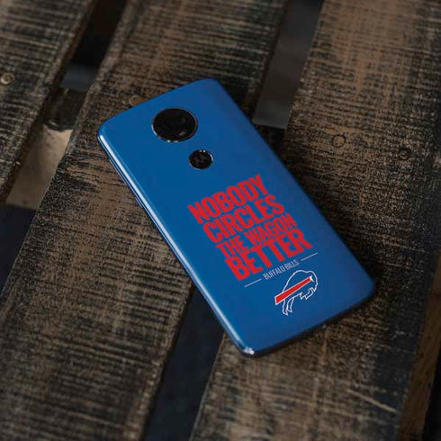NFL Buffalo Bills Team Motto Moto E5 Plus Skin