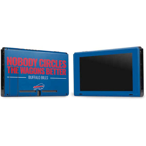 NFL Buffalo Bills Team Motto Nintendo Switch Bundle Skin