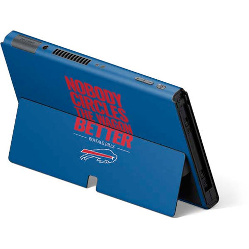 NFL Buffalo Bills Team Motto Nintendo Switch OLED (2021) Skin